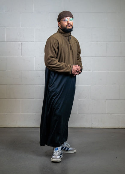 Hybrid Quarter Zip Fleece Thobe