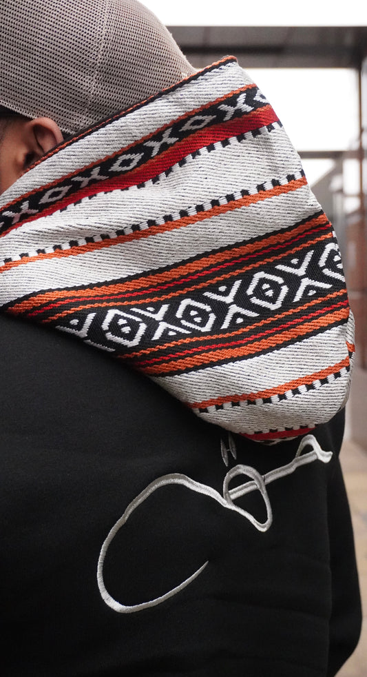 Haq (حق) Arabic Embroidered Hoodie | Sadu Edition