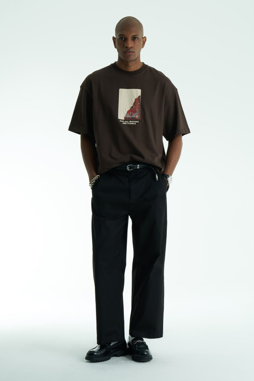 Not All Wounds Are Visible Persian Inspired Oversized T-Shirt